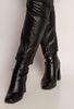 Picture of FAUX LEATHER LEGGING SIDE ZIP